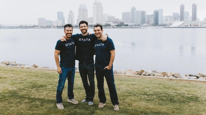 Drata founders Founders Adam Markowitz, Daniel Marashlian, and Troy Markowitz