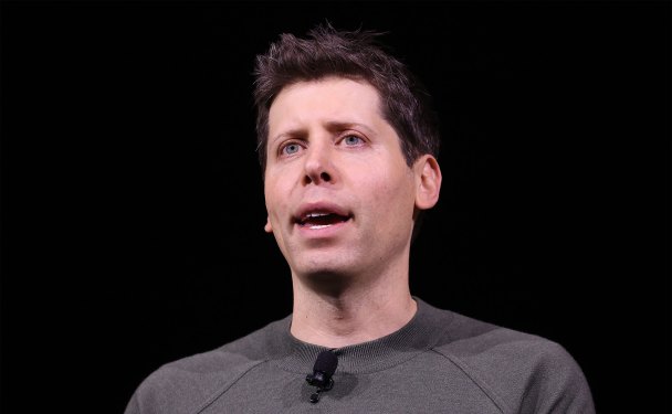 OpenAI CEO Sam Altman speaks during the OpenAI DevDay