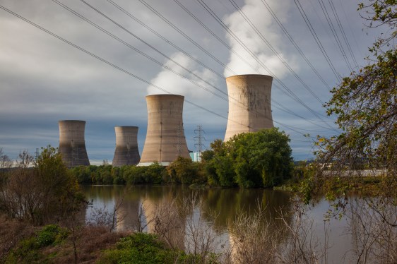 Three Mile Island Nuclear power generating station.