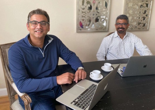 Neuron7 co-founders Niken Patel (left) Vinay Saini (right)