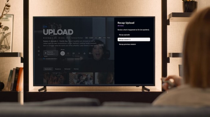 Prime Video's generative AI-powered recaps feature