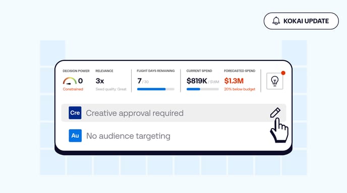 Graphic of the Programmatic Table on The Trade Desk - Kokai Update