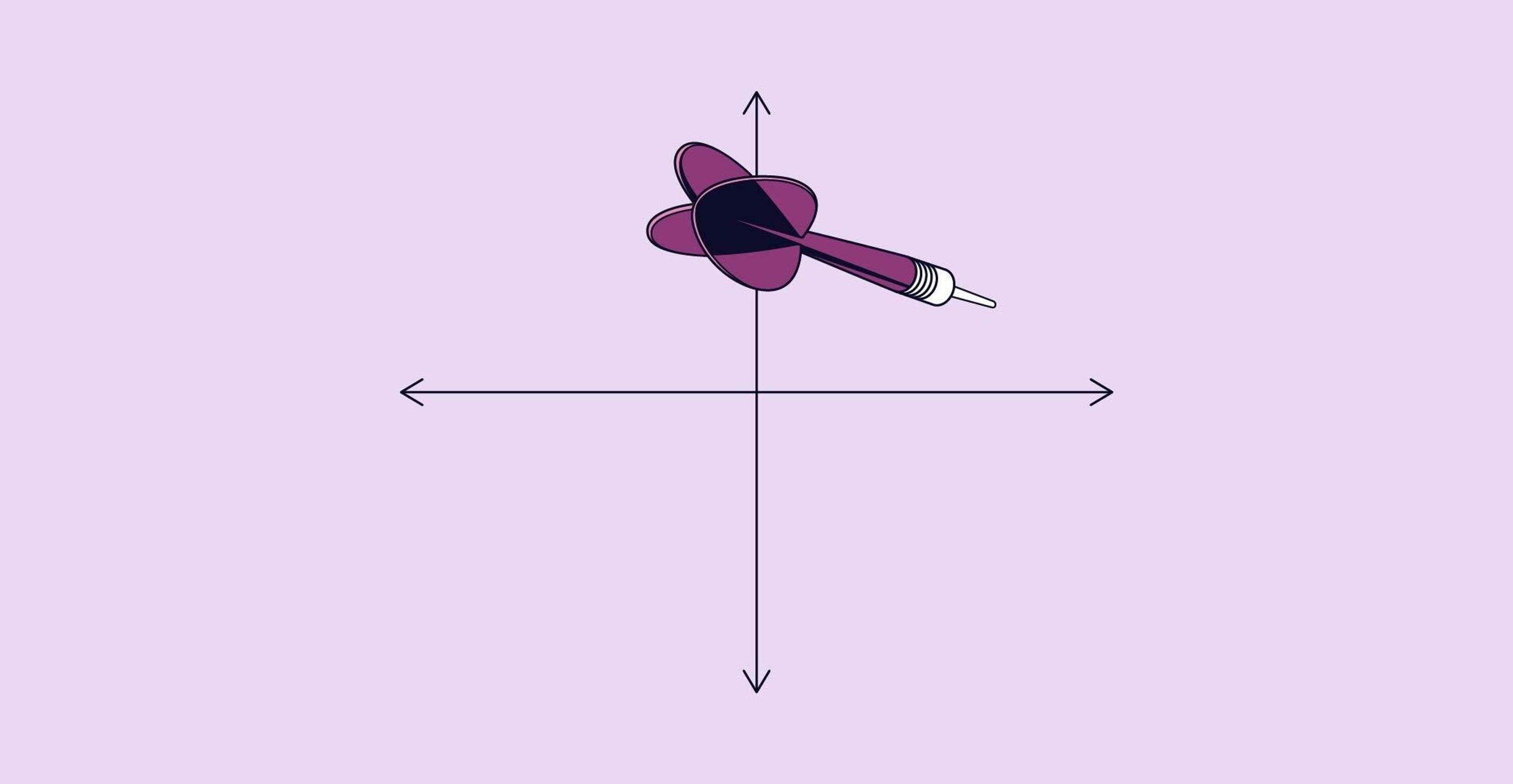 Dart in quadrant no logo