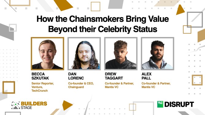 The Chainsmokers panel, from Disrupt 2024