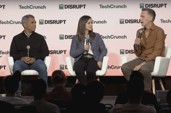 TechCrunch Disrupt 2024 -- The new data pipeline: Chet Kapoor, Vanessa Larco, and George Fraser